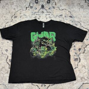 GWAR Band T-Shirt Black Green Graphic Tee Next Level Apparel 3XL